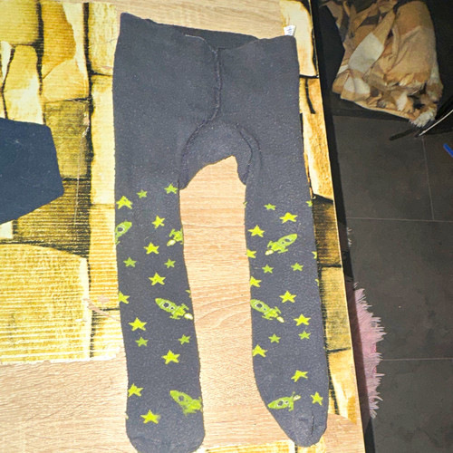 Baby strumpfhose grau - strumpfhose, grau/grün