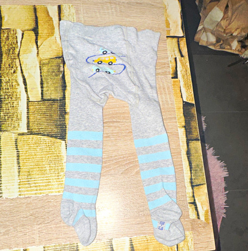 Baby strumpfhose grau - baby, grau/blau